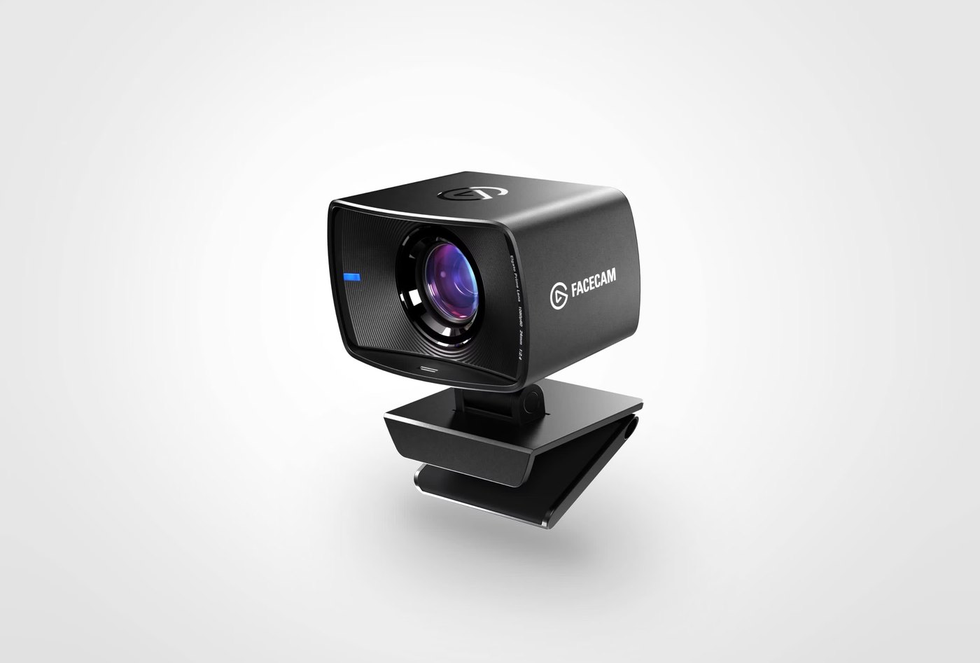 Black Elgato Facecam webcam