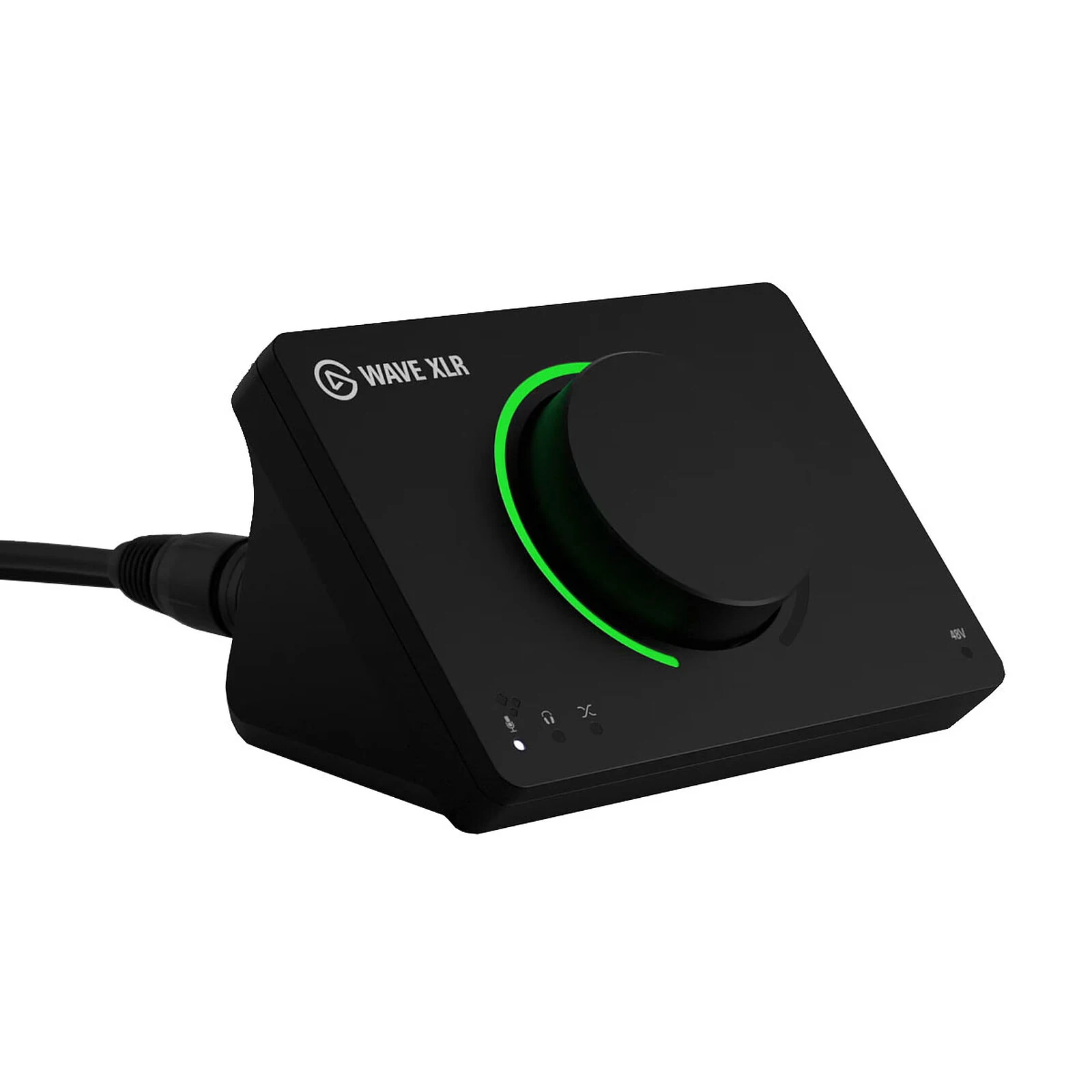 Original Elgato Wave XLR interface with dial and LED ring
