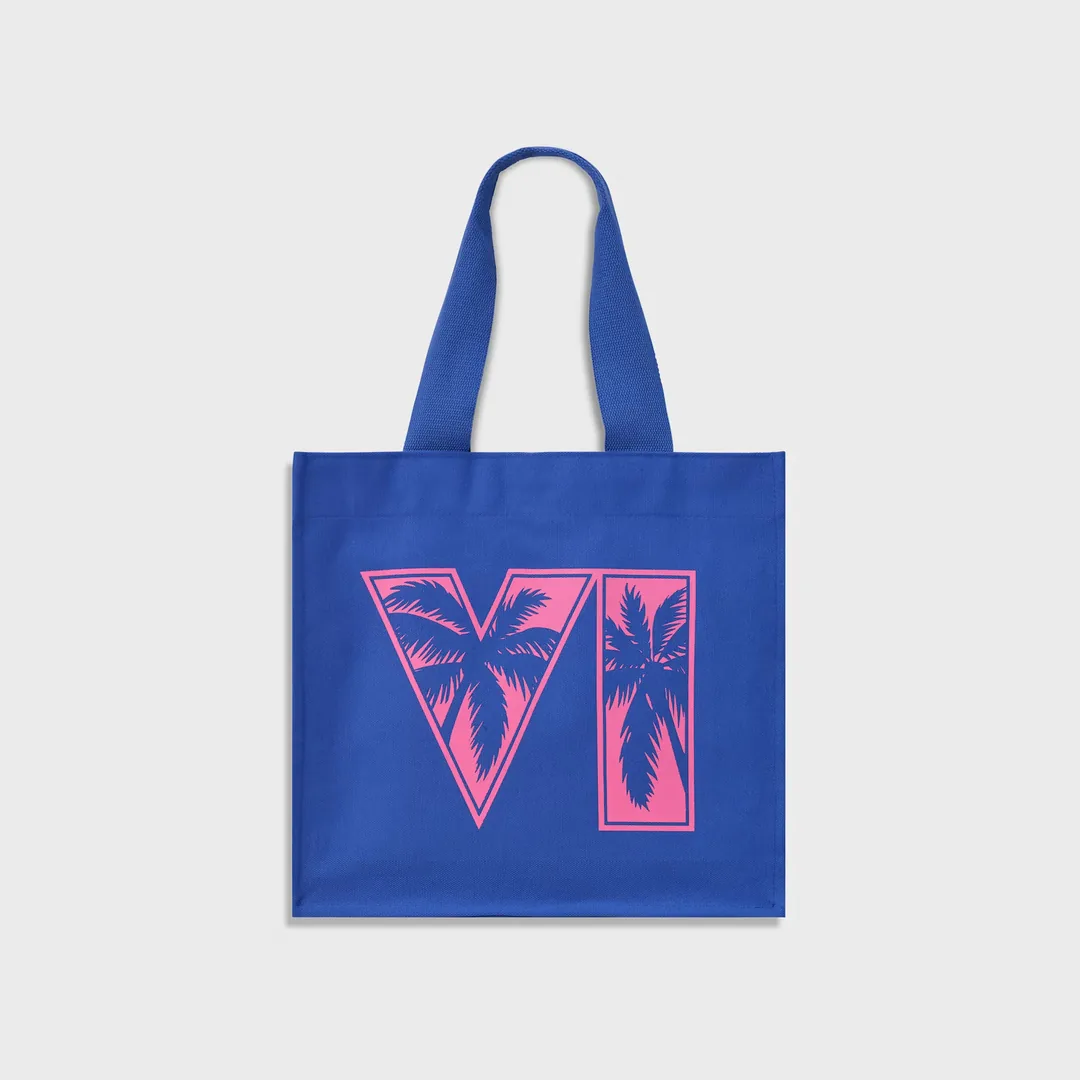Bolsa tote azul de GTA VI