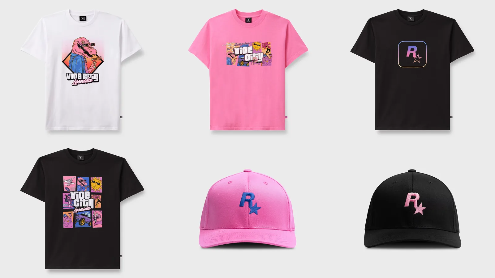 Camisetas, bolsas y coleccionables oficiales de la Grand Theft Auto VI Collection