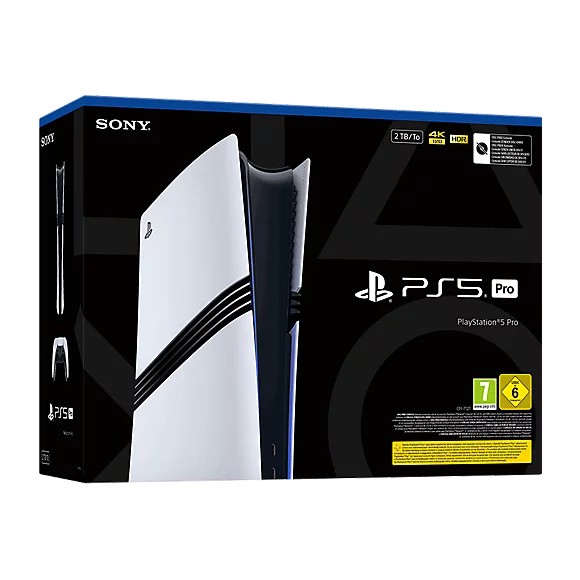 Caja de PS5 Pro de 2 TB