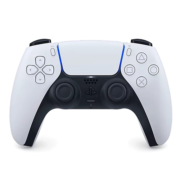 White Sony DualSense controller for PS5