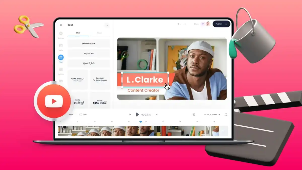 Interfaz de YouTube Create, una de las superficies donde YouTube integra Gemini